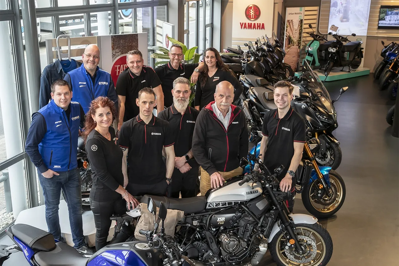 Het team van Van de Kuinder Motoren